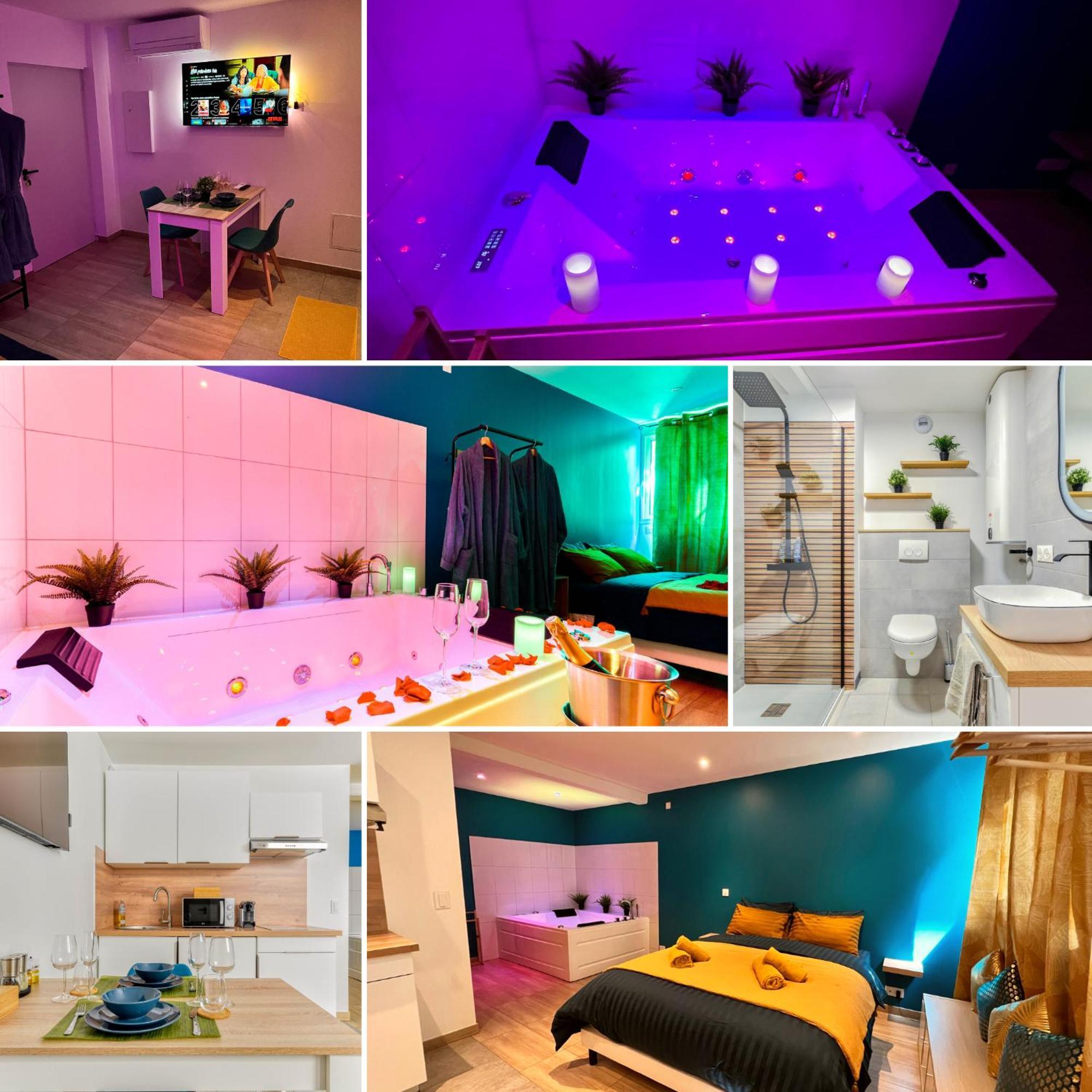 Narbnb - Eden Suite - Jacuzzi - Parking - Clim Нарбонна Экстерьер фото